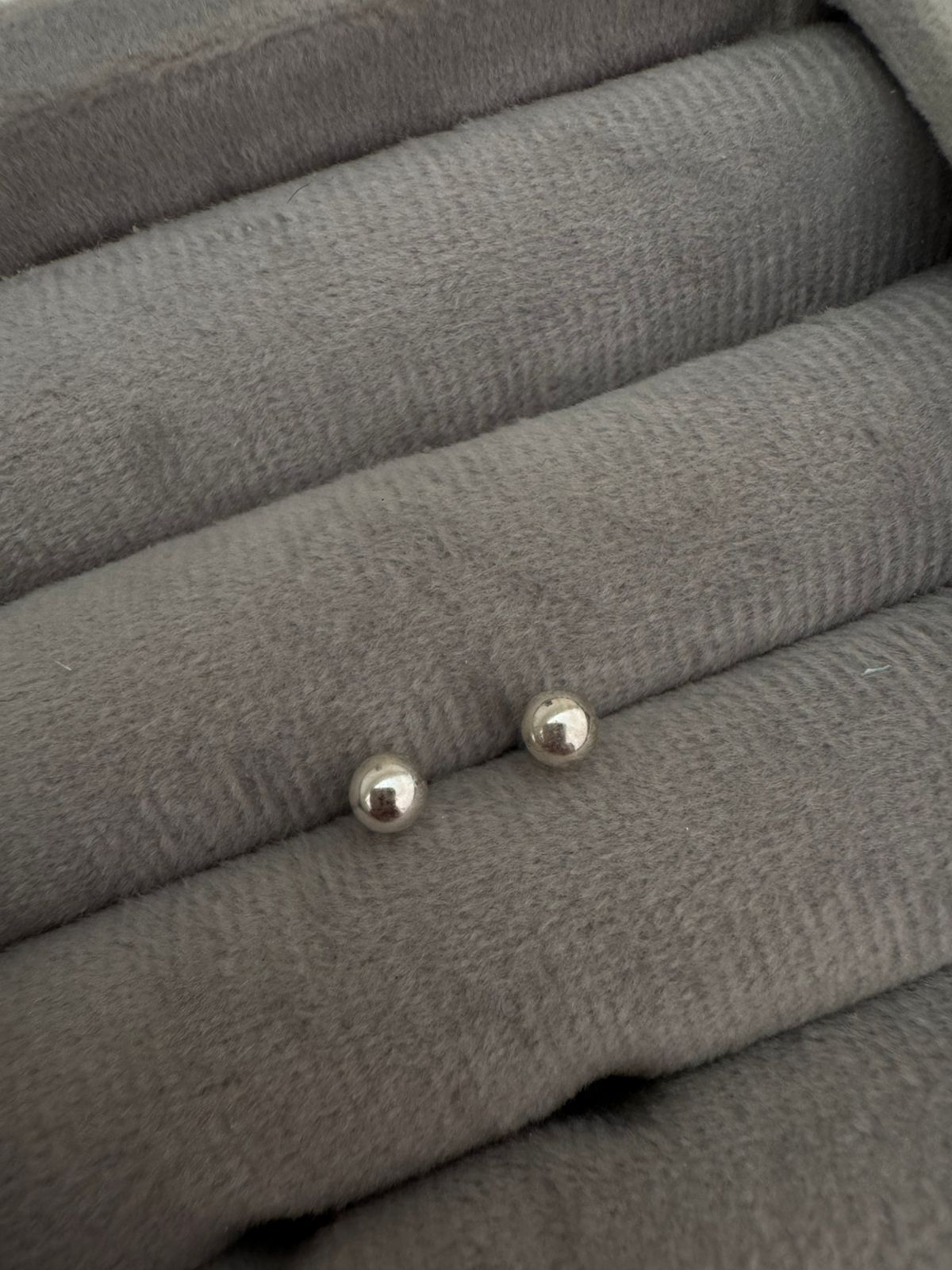 Brinco De Prata 925 Bolinha Com Tarraxa Baby 4