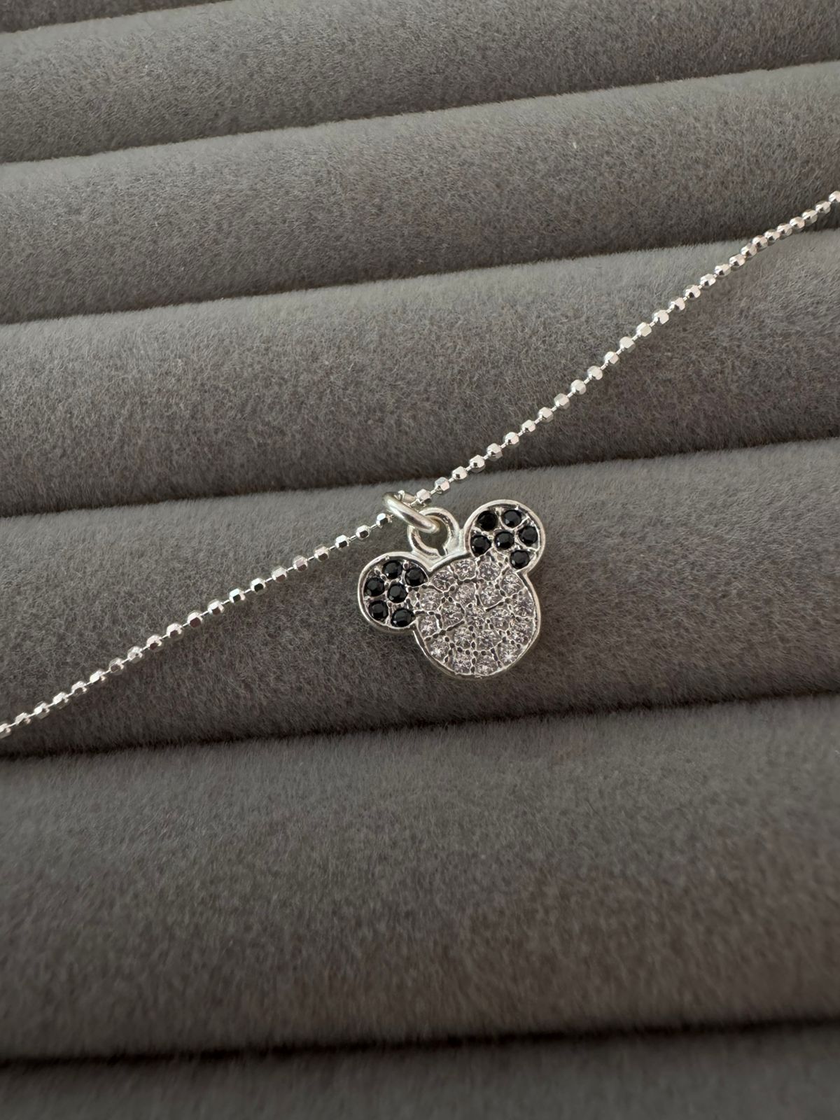 Pulseira Infantil Minnie na Micro Zircônia