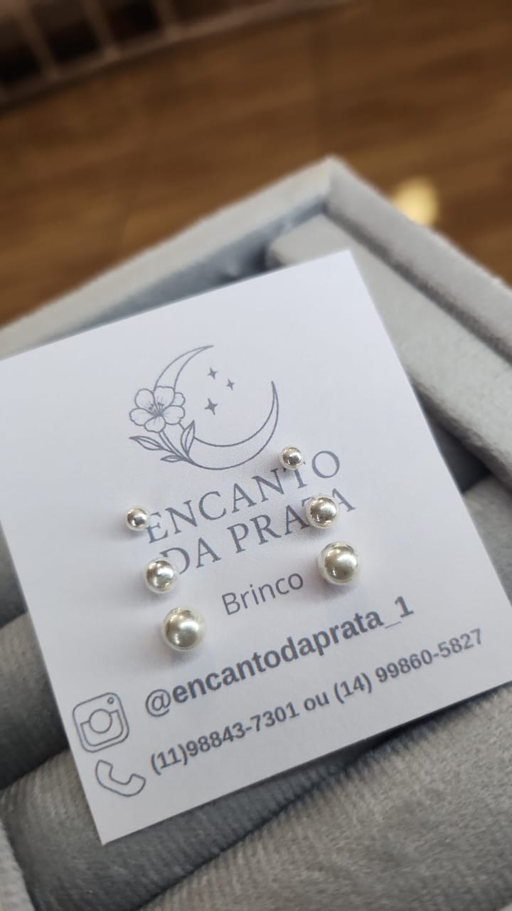 Trio Bola 4mm, 5mm e 6mm