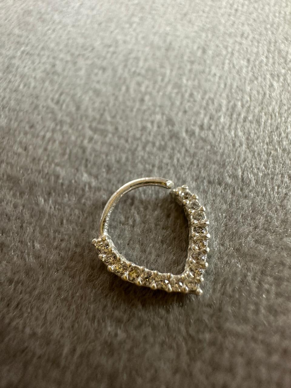 Piercing Septo Cravejado