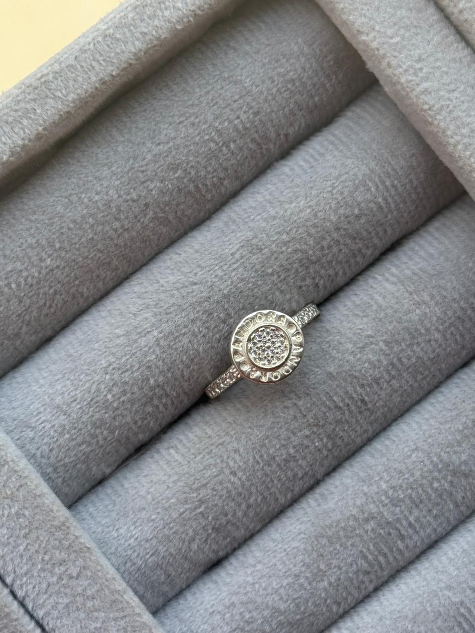 Anel Pandora Com Detalhe na Micro Zircônia