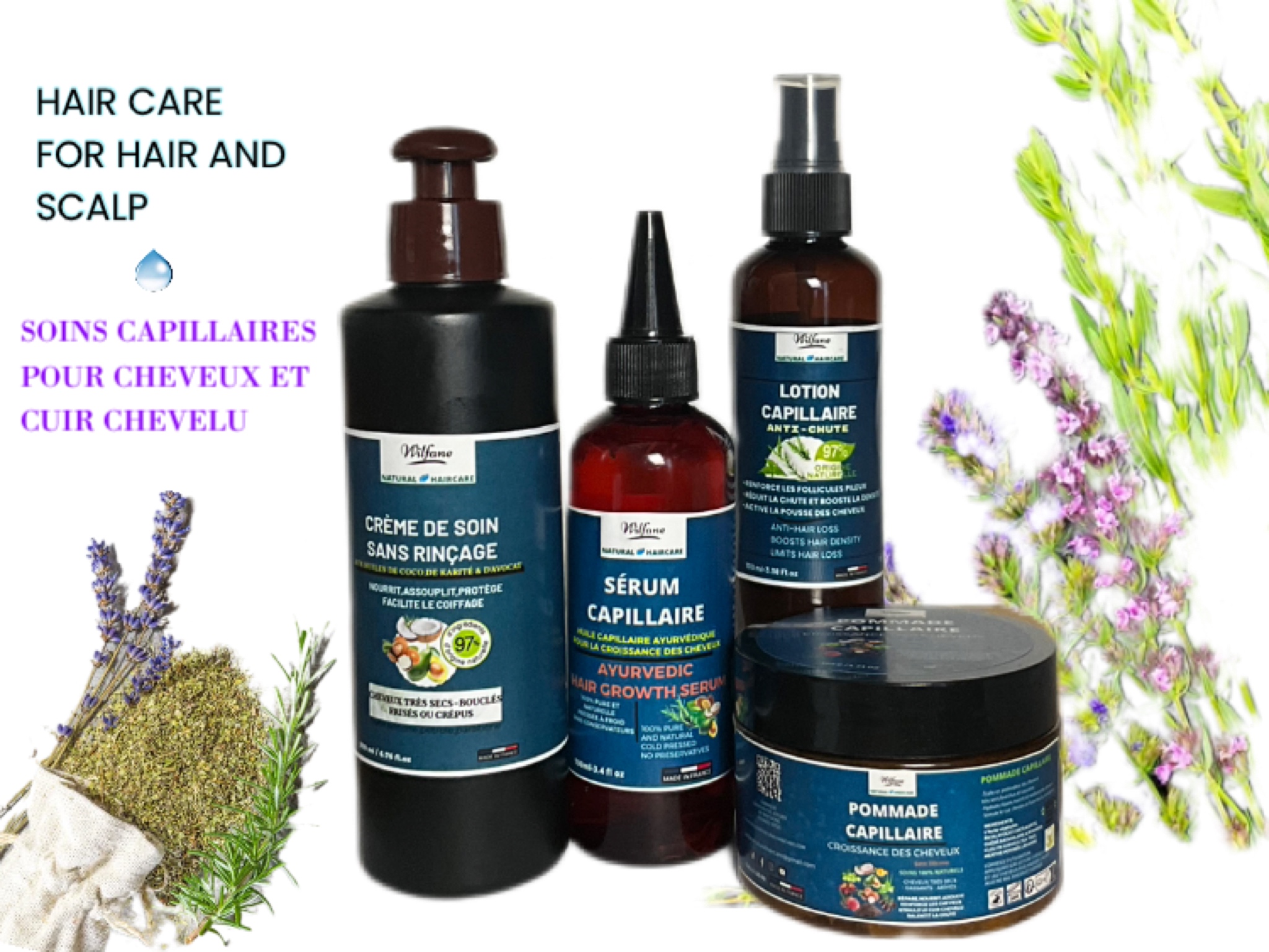 Coffret Soins Capillaires Ayurvédiques