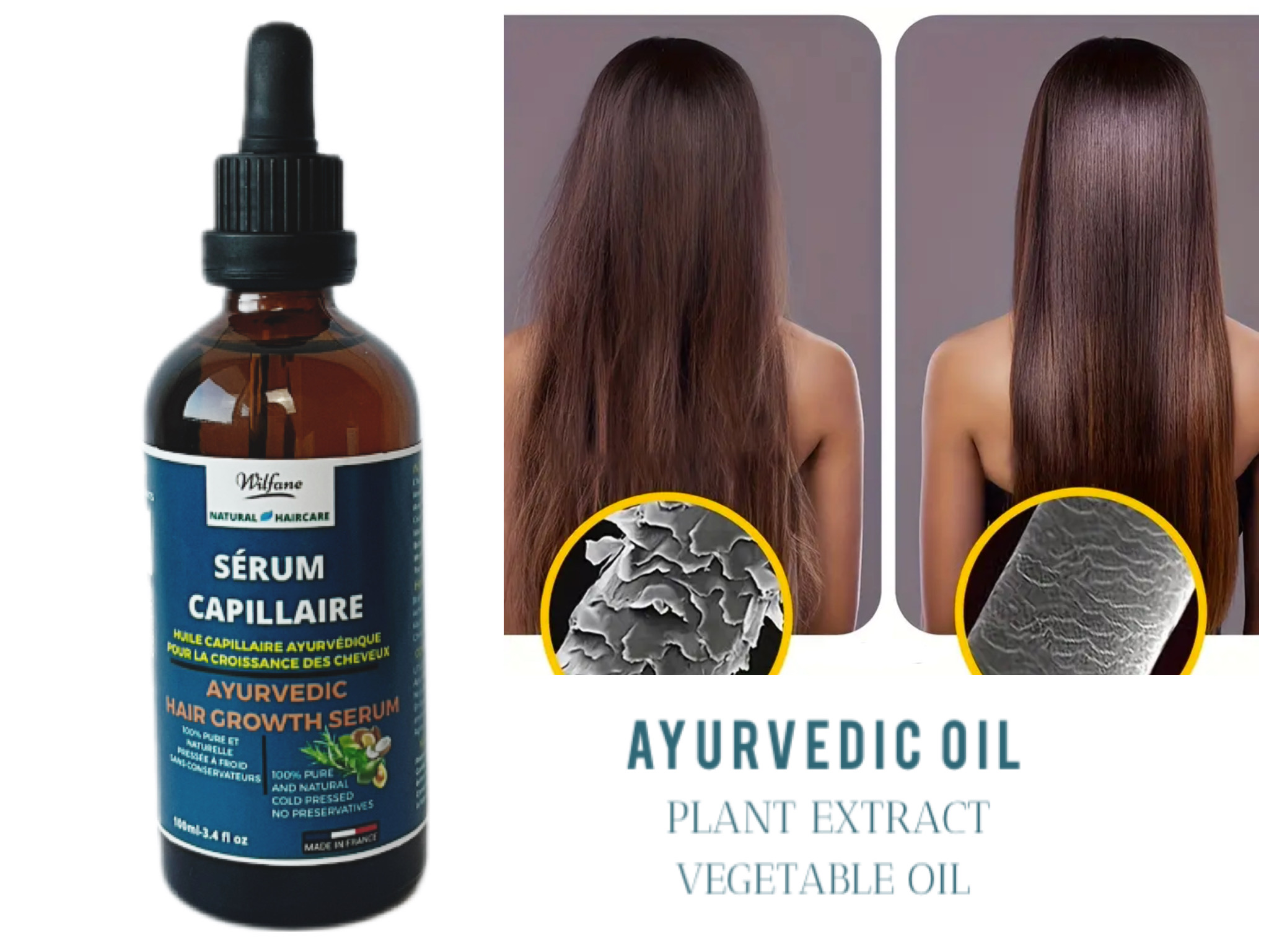 Sérum Capillaire Ayurvédique