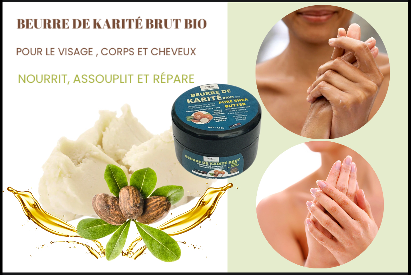 Beurre de Karité Brut Bio