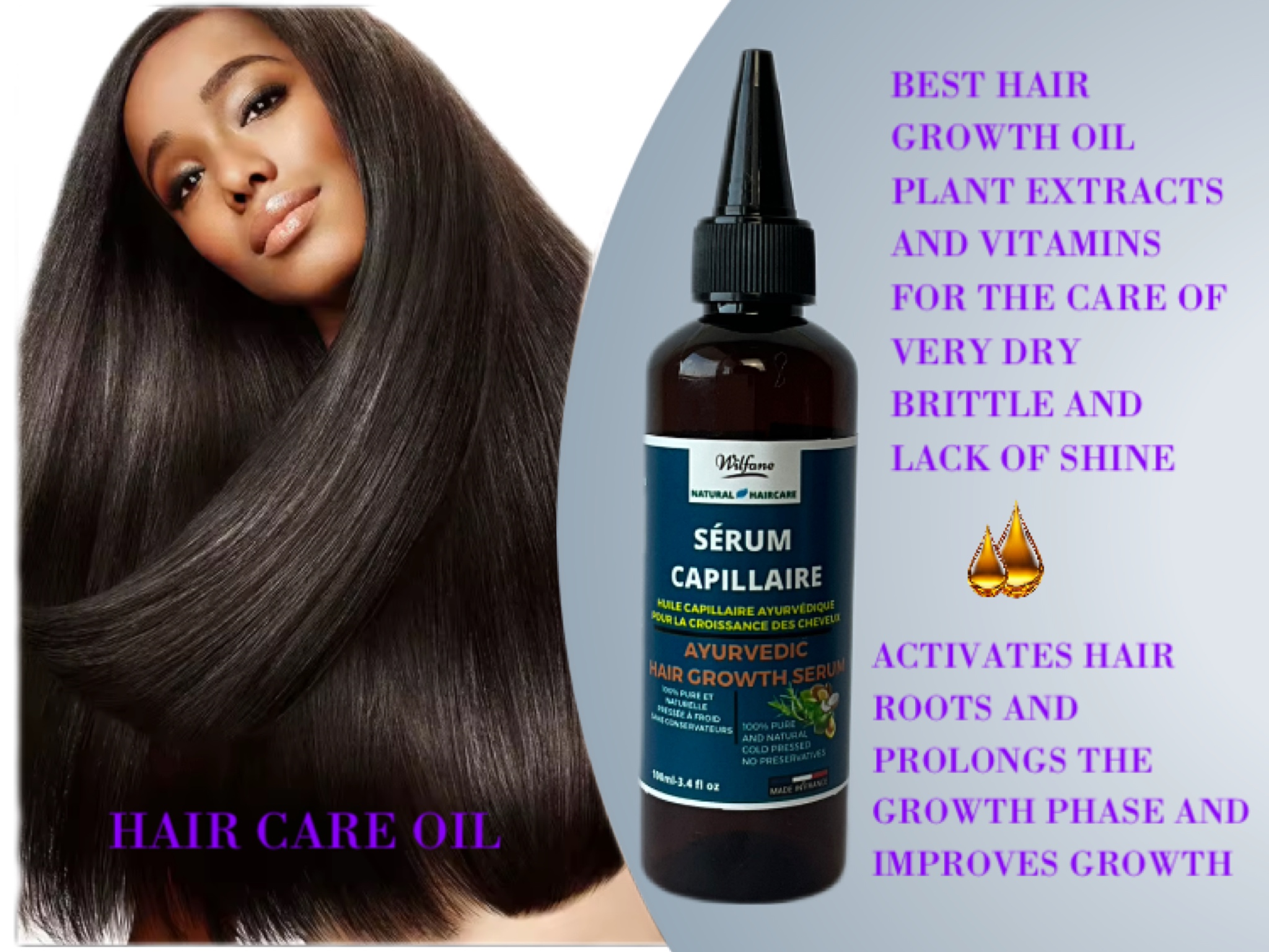 Sérum Capillaire Ayurvédique