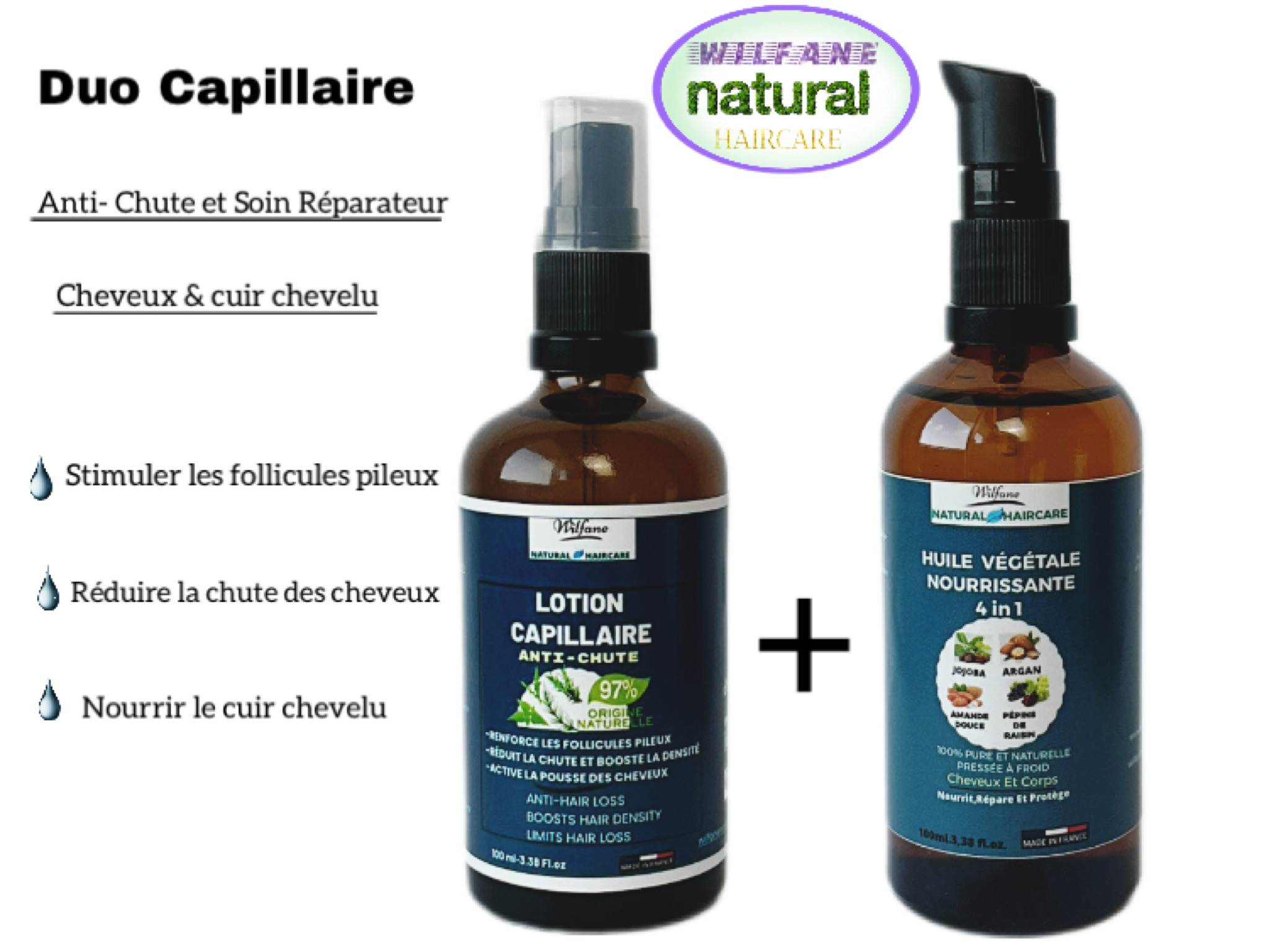 Duo capillaire anti-chute & nourrissant