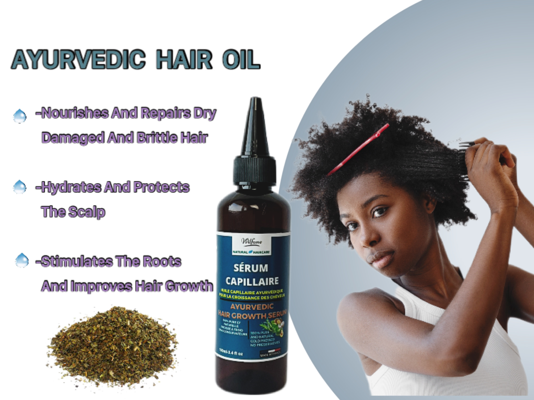 Sérum Capillaire Ayurvédique