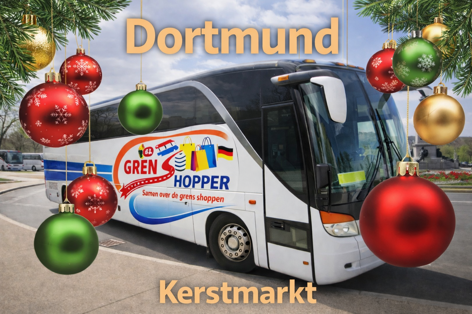 Busreis naar Dortmund op zaterdag 12 December 2026