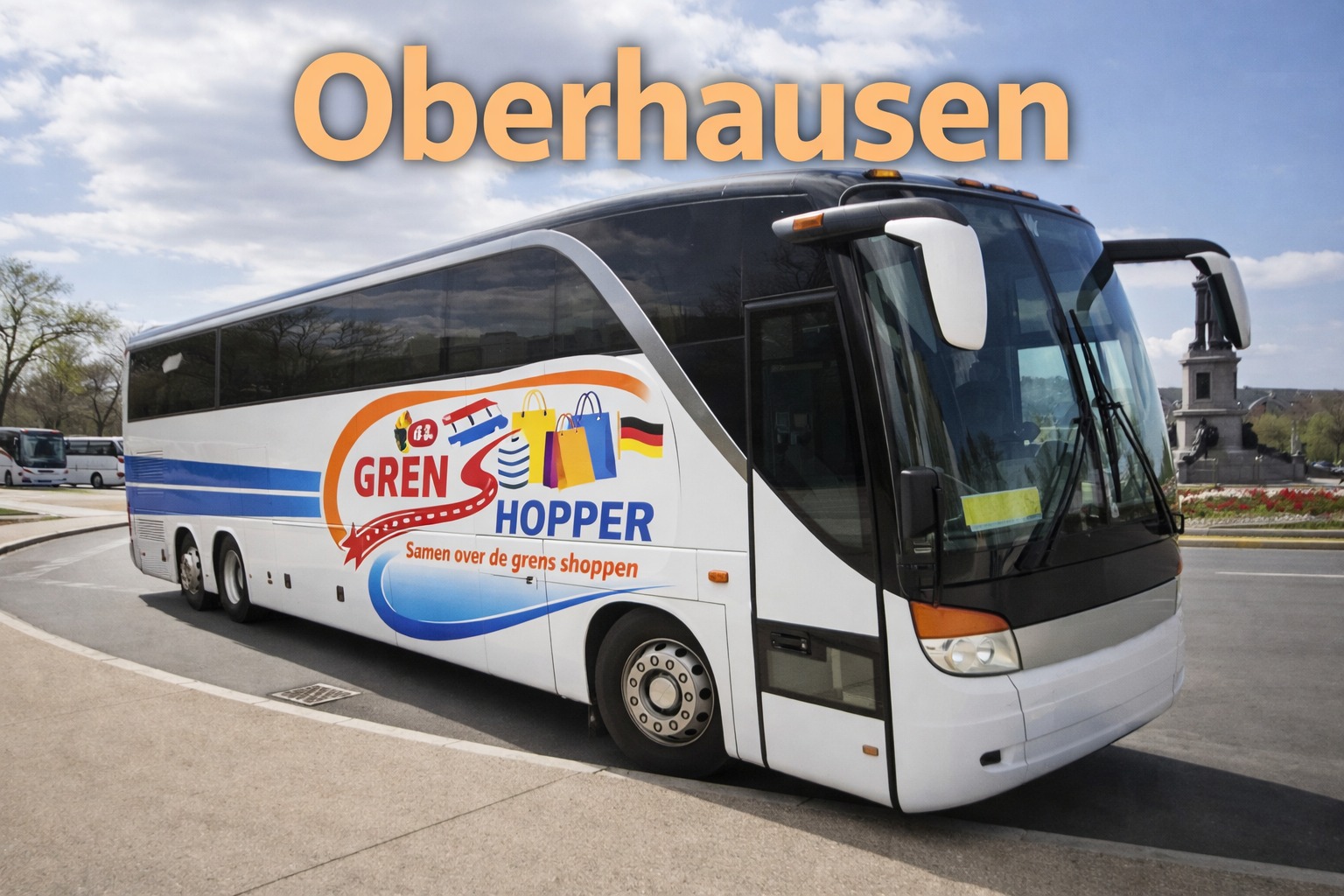 Busreis naar Oberhausen op 27 juni