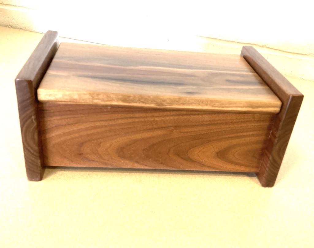 Handcrafted Walnut Keepsake Box
