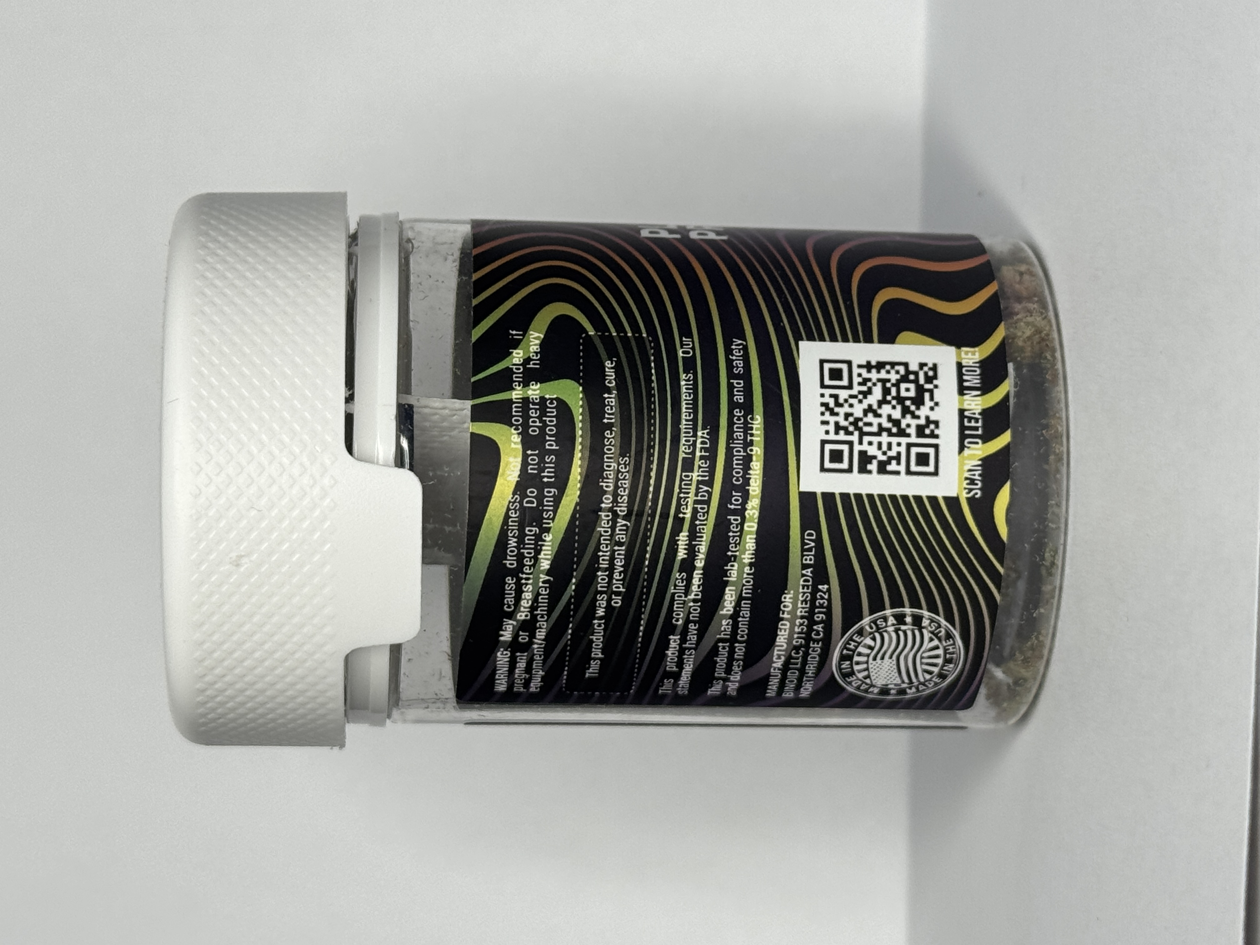 Herbal Blend Storage Jar