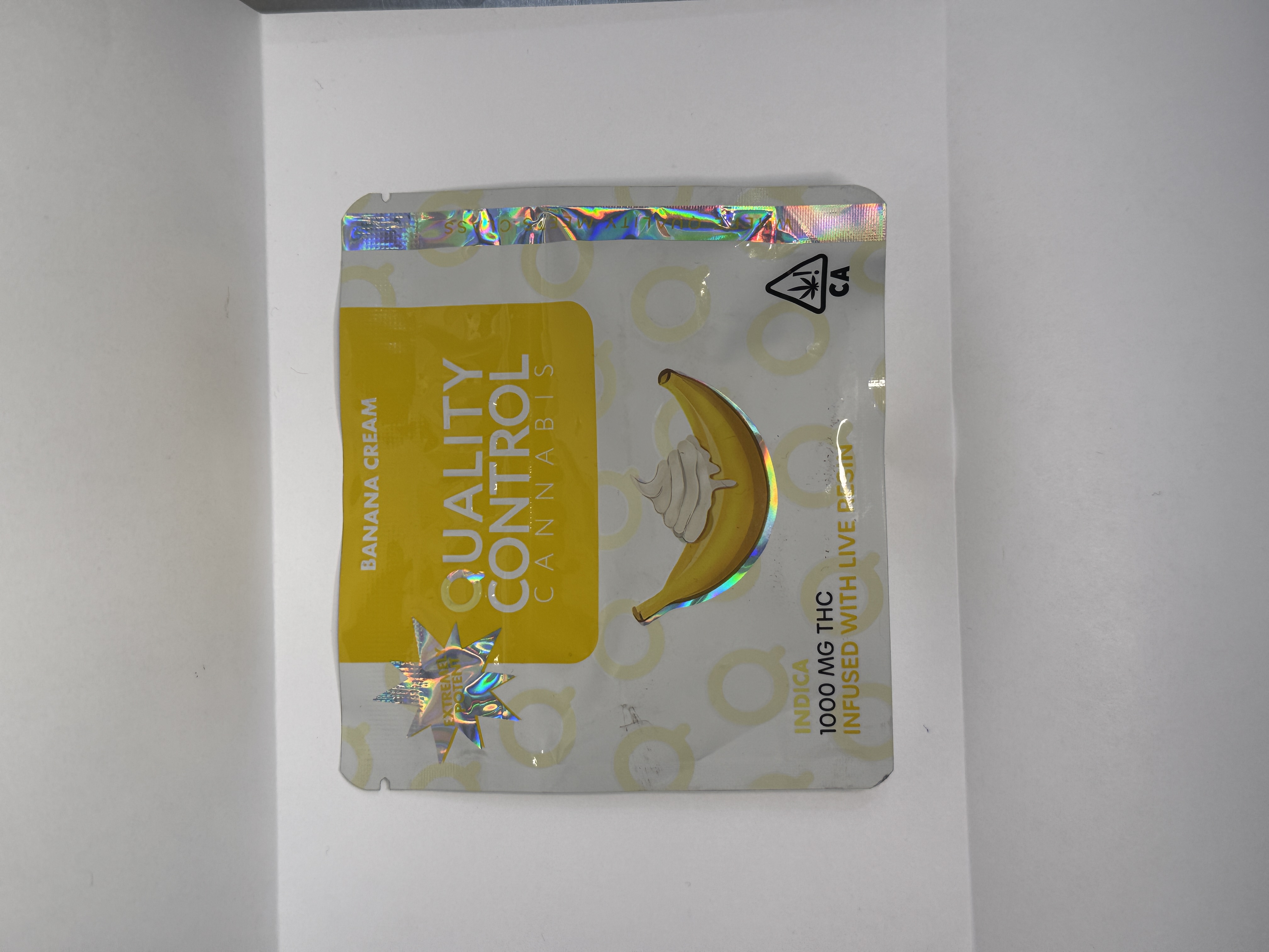 Quality Control Cannabis Banana Cream