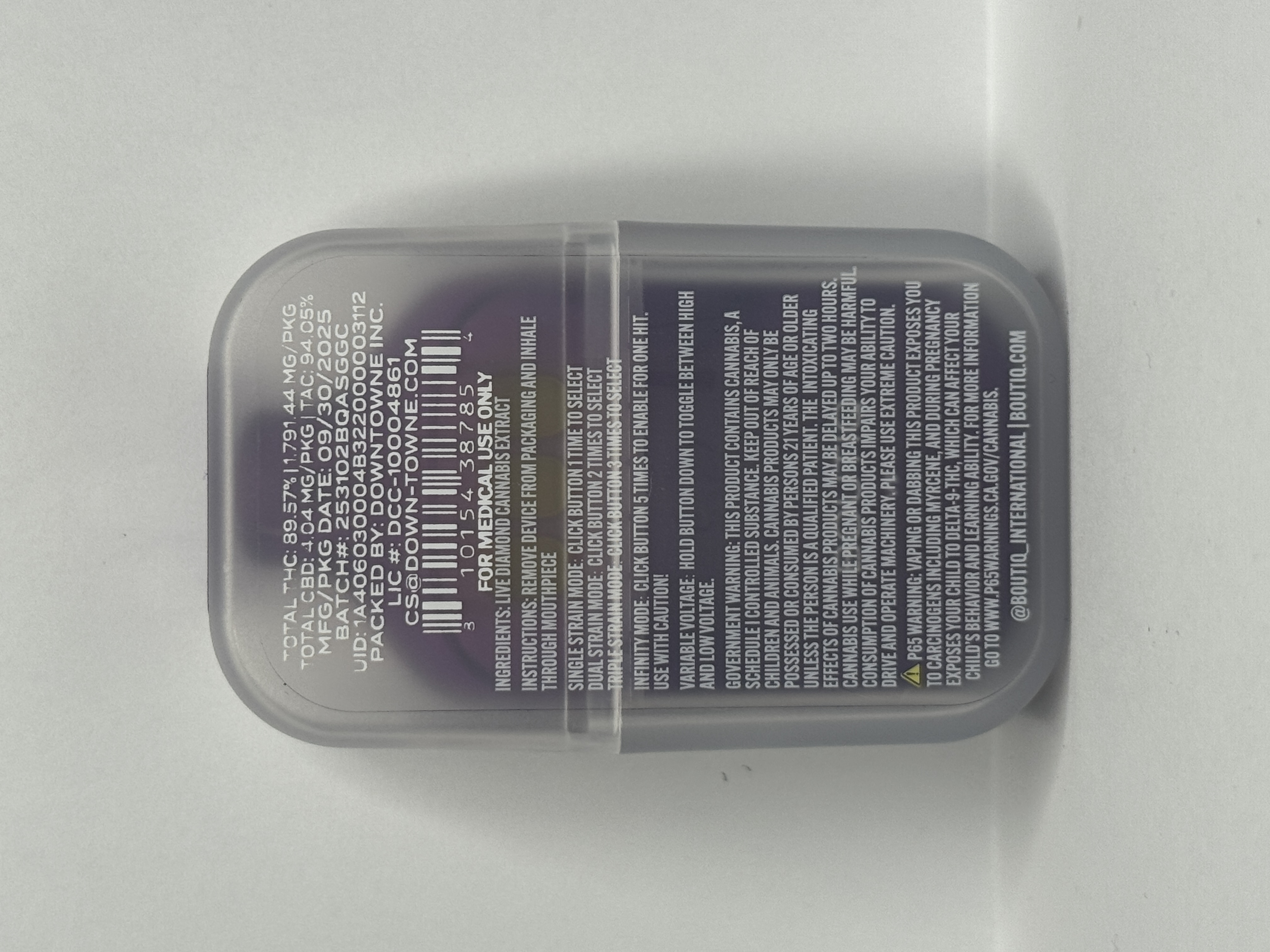 ICDC 500mg Cannabis Edible