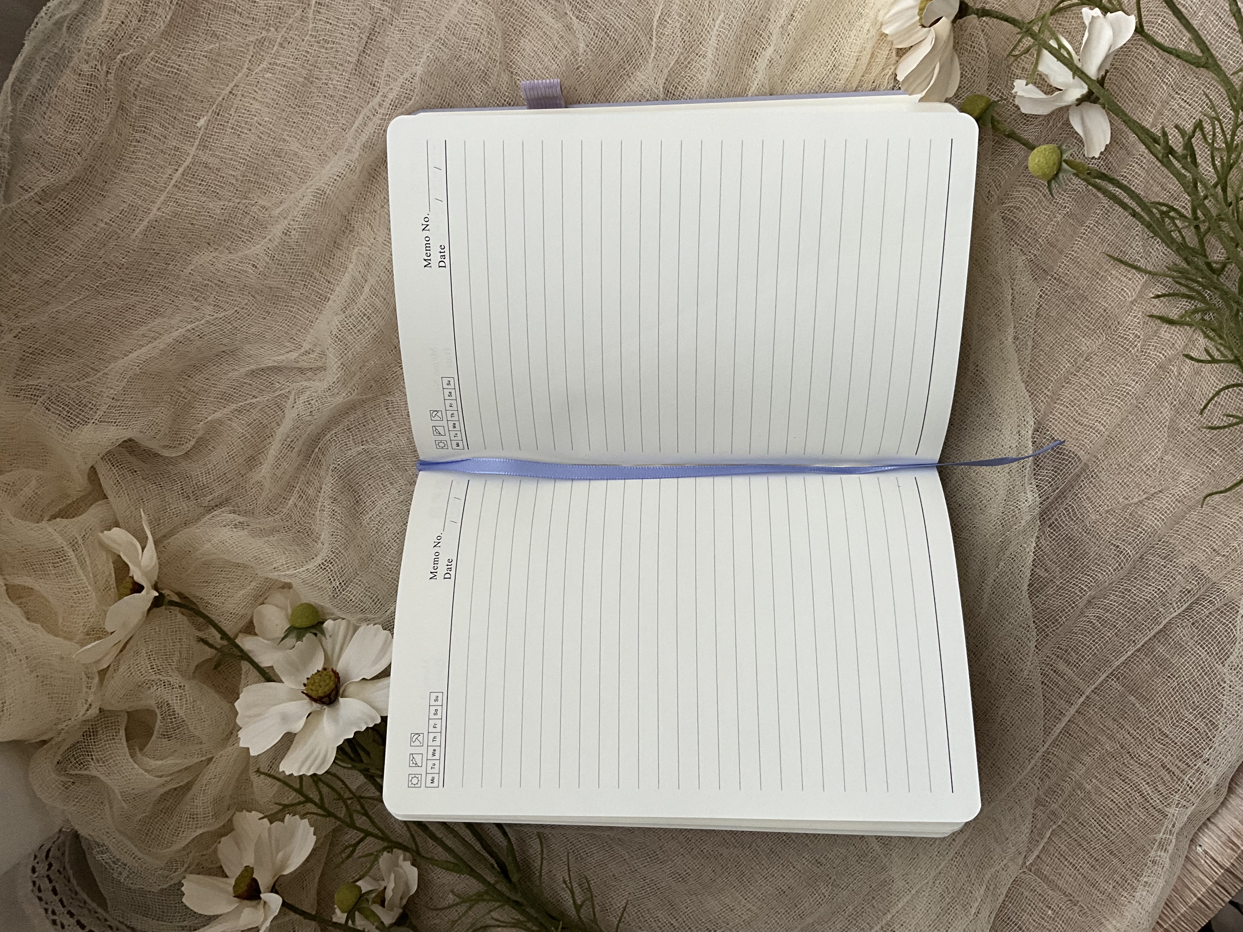 Floral Hardcover Notebook