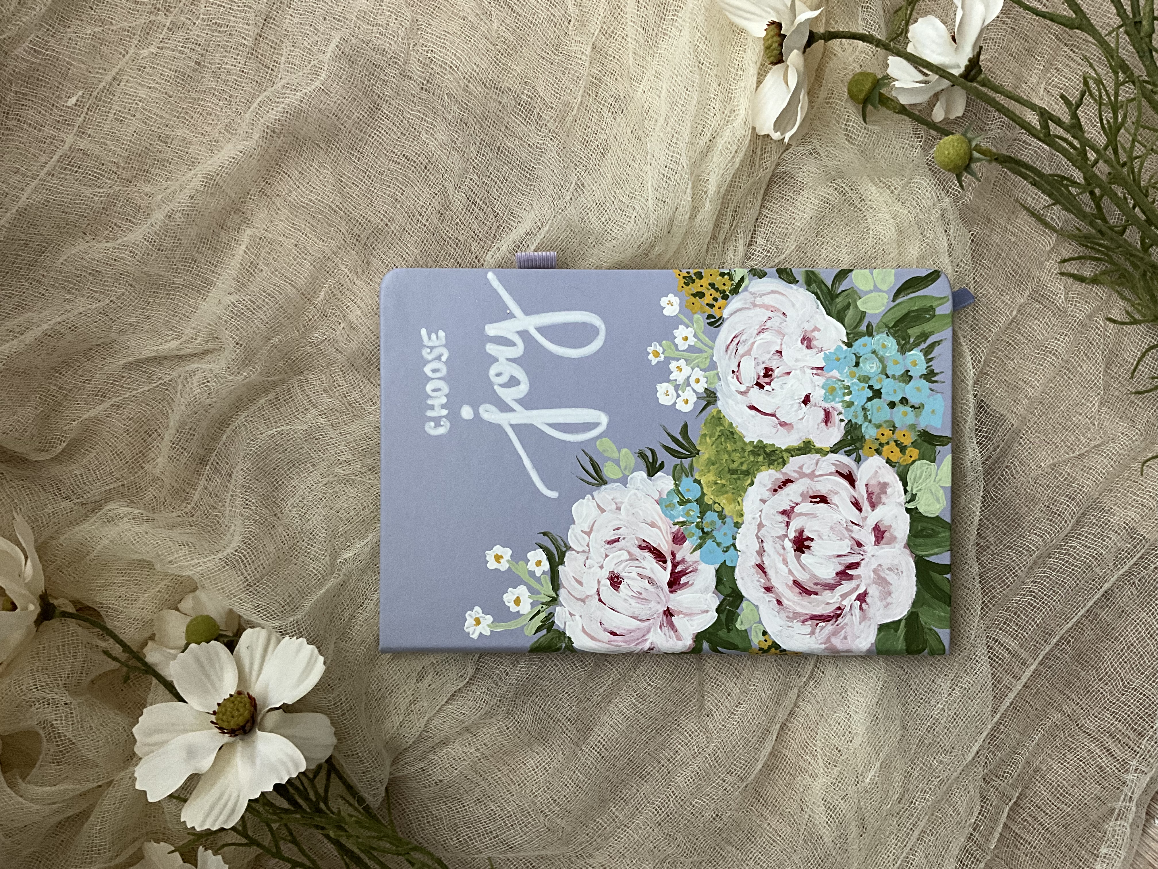 Floral Hardcover Notebook