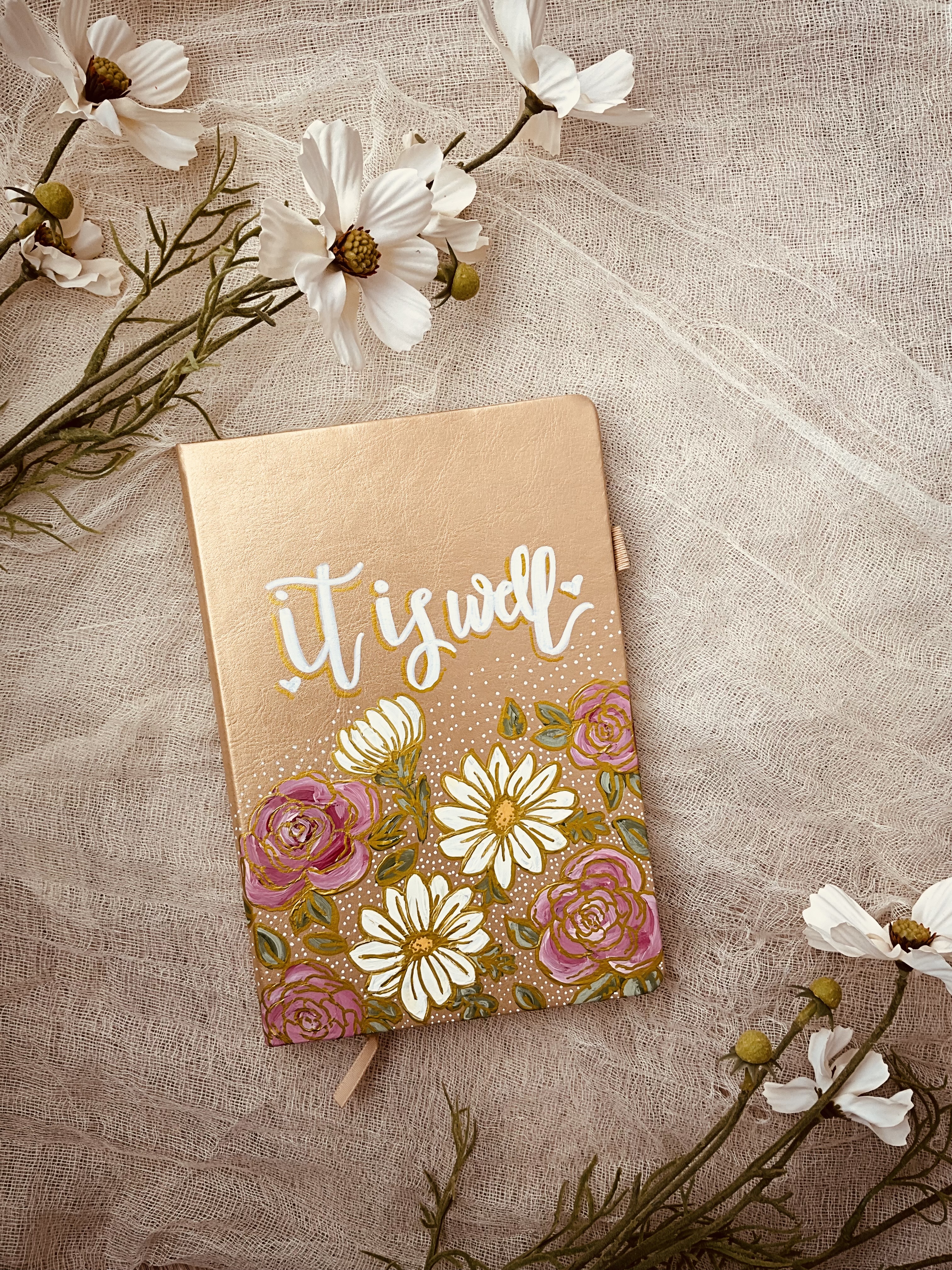 Floral Inspirational Notebook