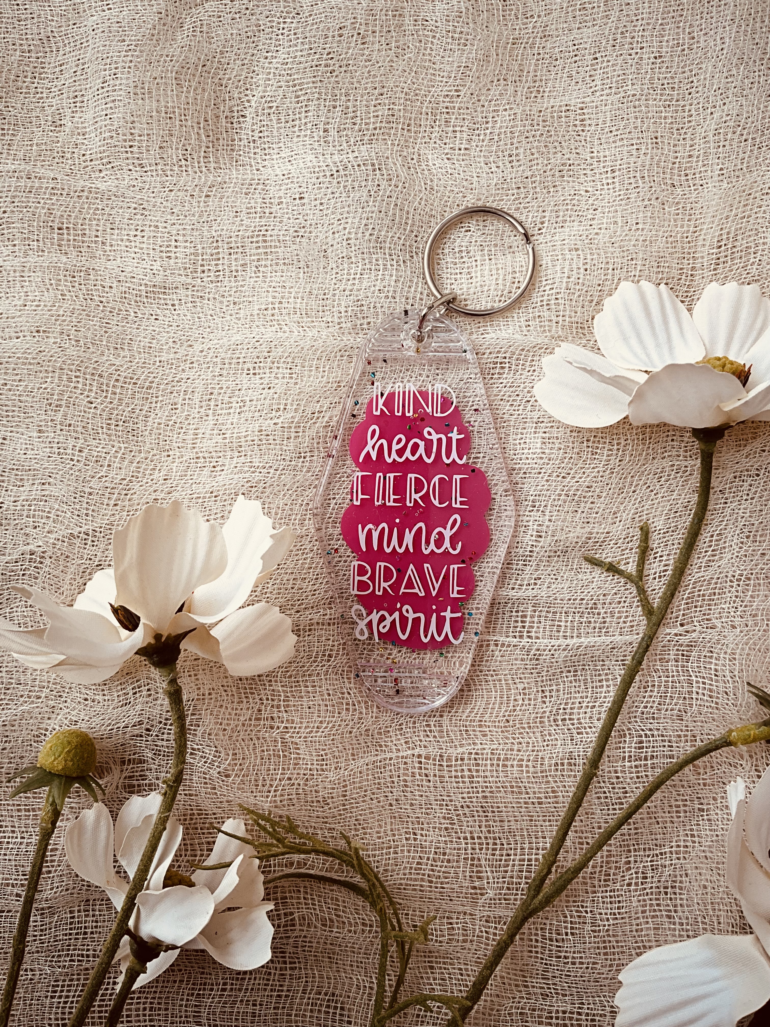 Inspirational Acrylic Keychain