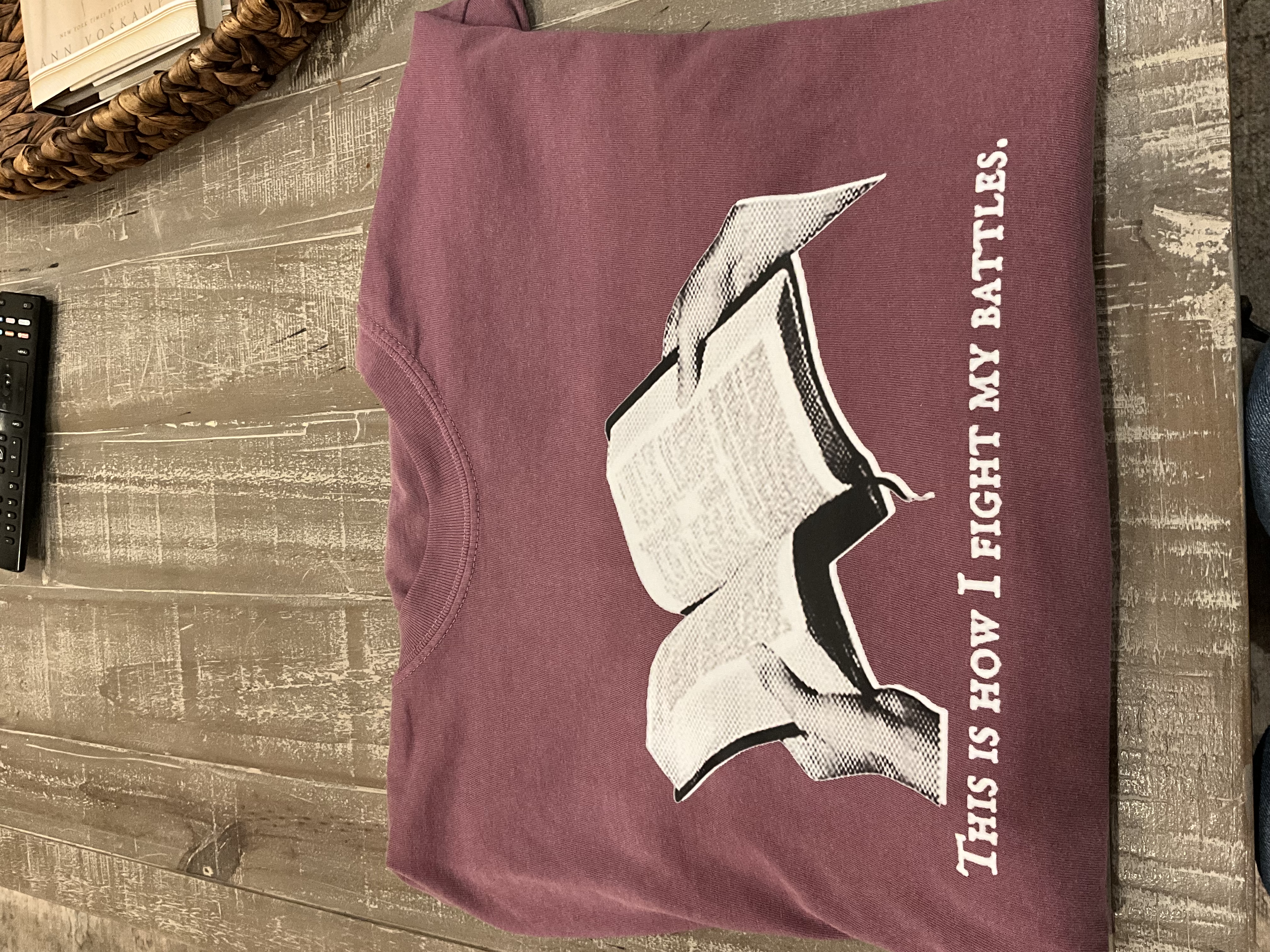 Scripture-Inspired Graphic Sweatshirt