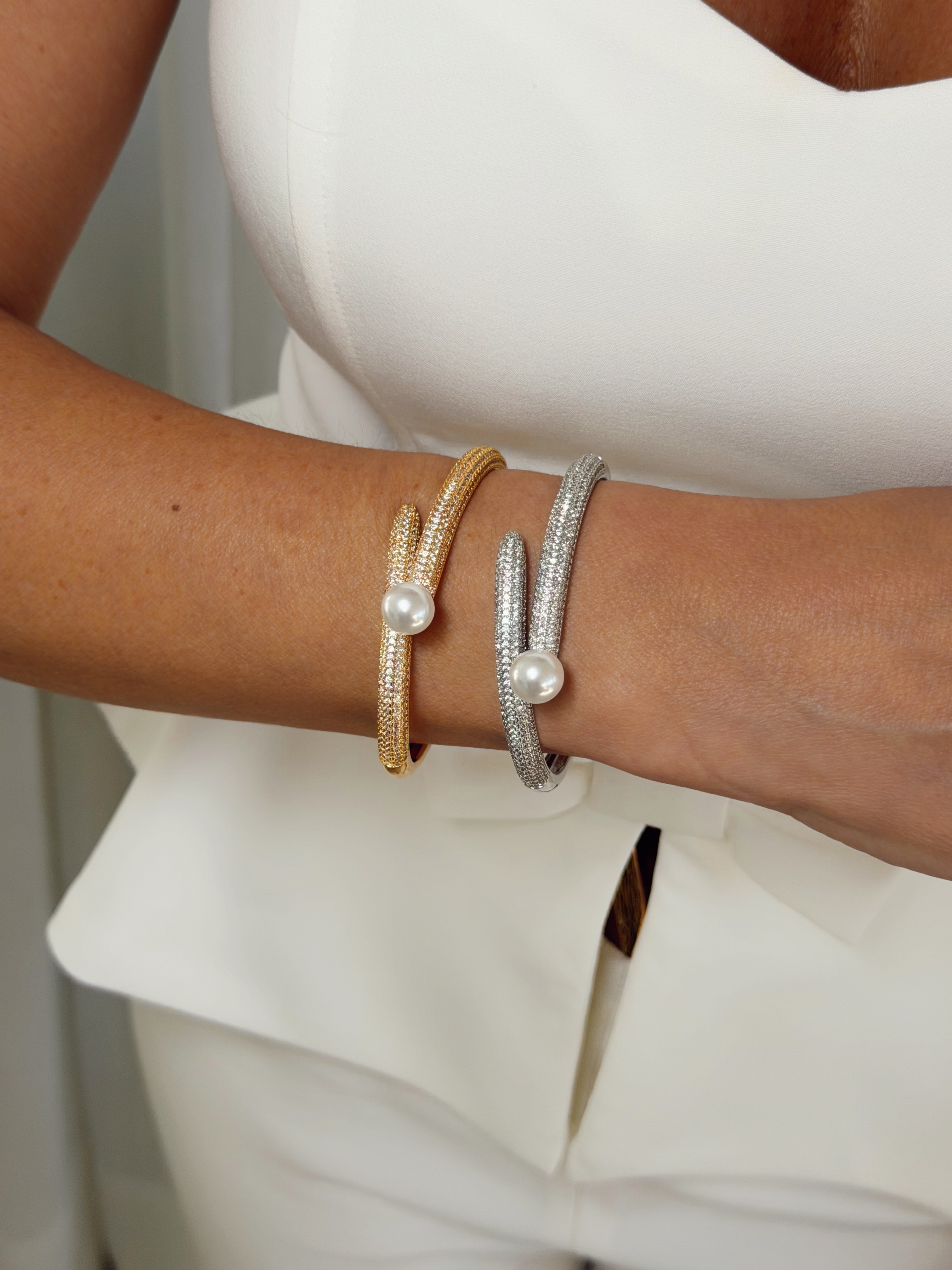 Pulseira Elegance Pérola