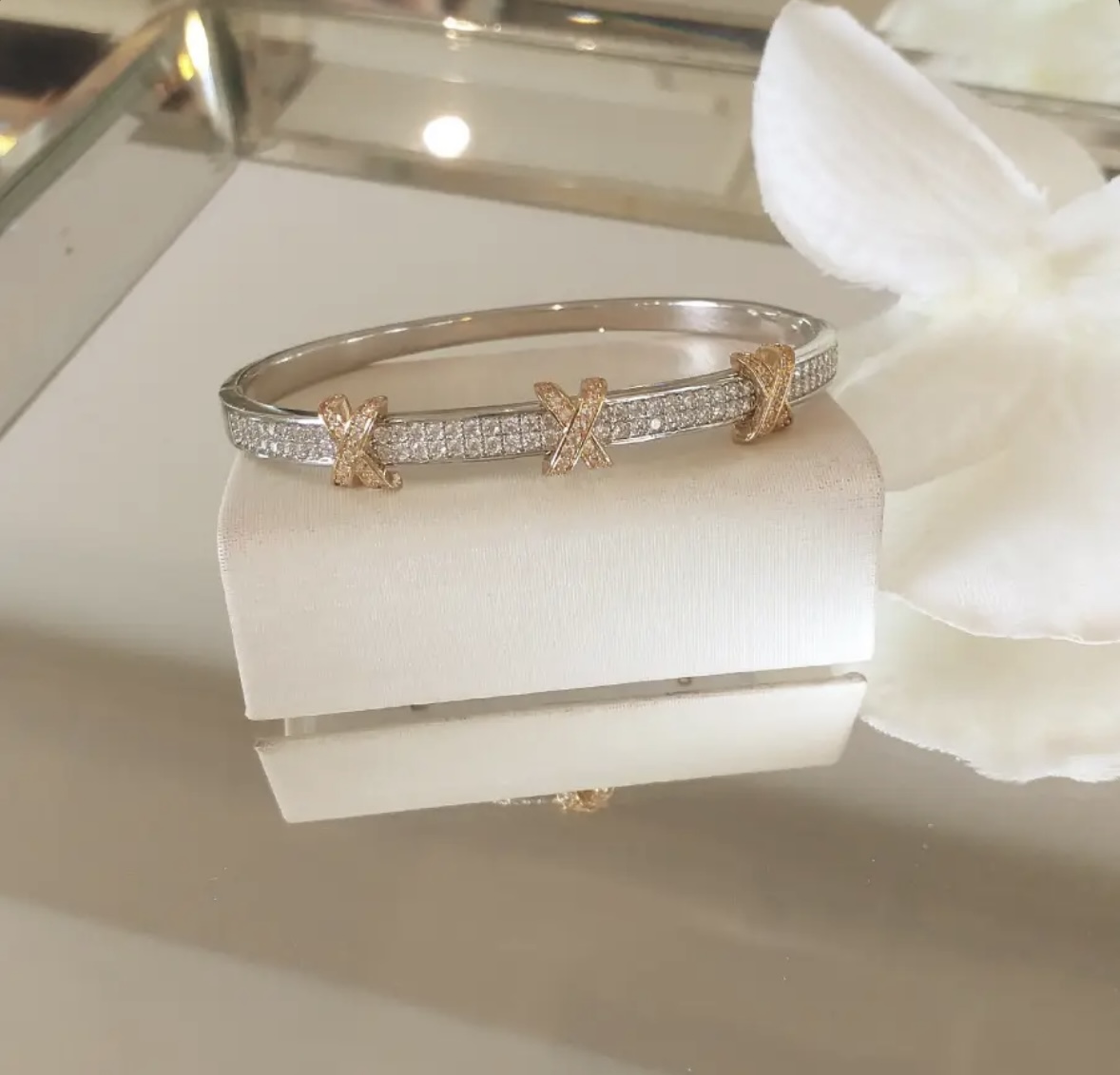 Bracelete ispiração Tifany