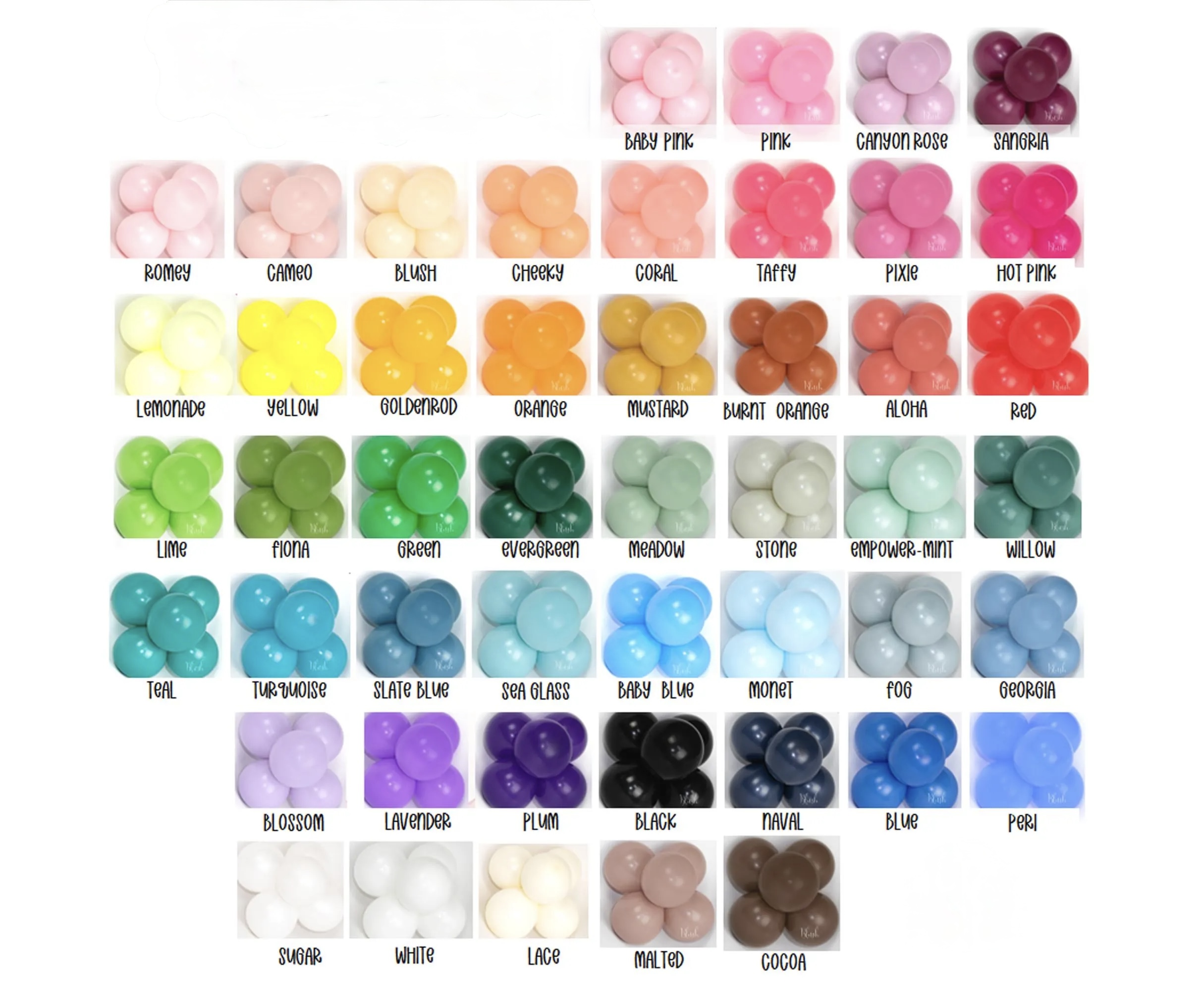 Balloon Tower + Balloon Bouquets