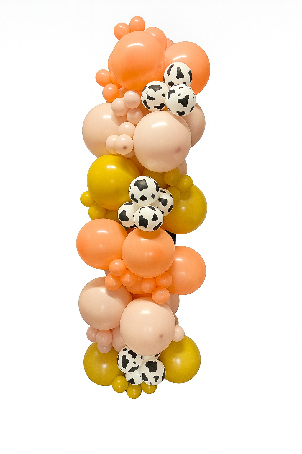 8ft Balloon Garland + Special Balloon (Cow Print)