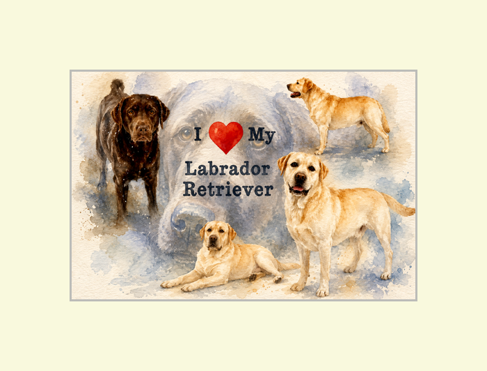 Labrador Retriever Art Print