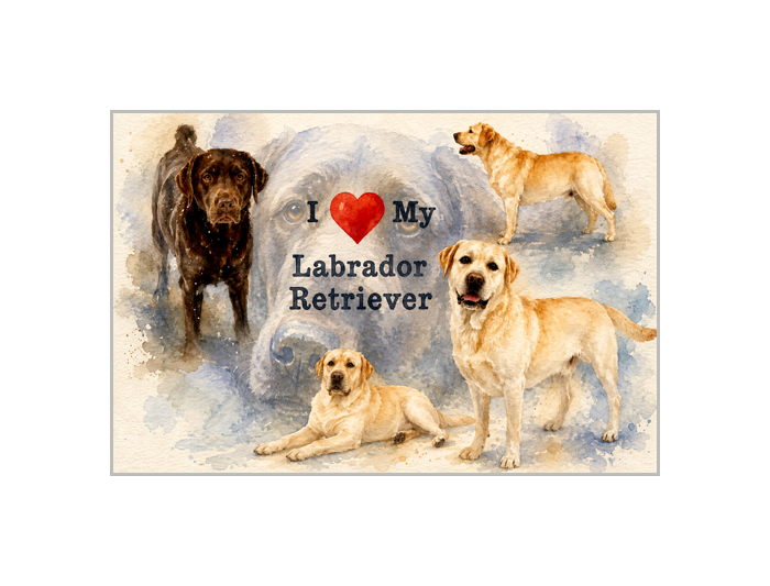 Labrador Retriever Art Print
