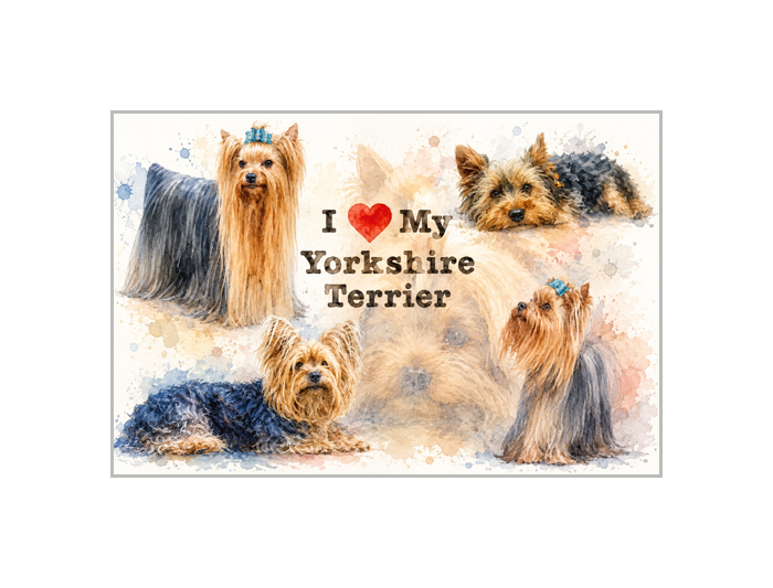 Yorkshire Terrier Art Print