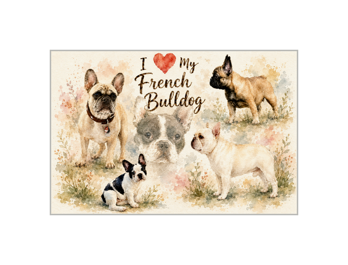 French Bulldog Decorative Sign