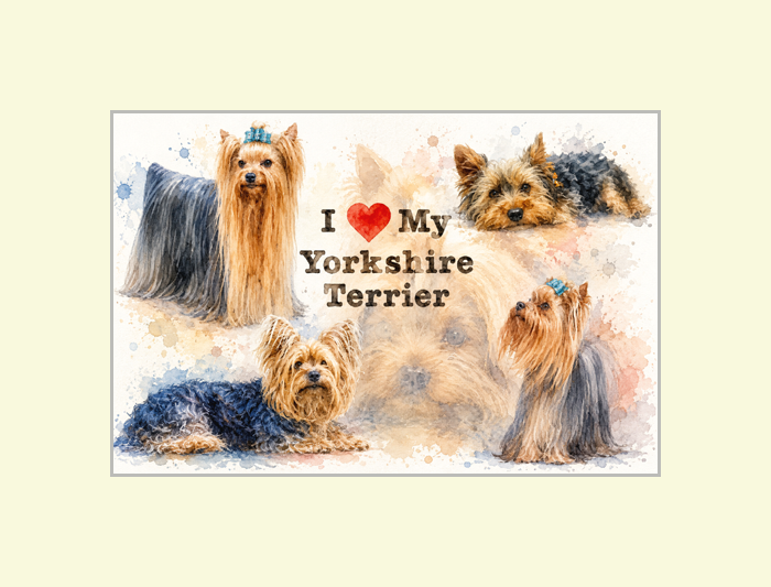Yorkshire Terrier Art Print