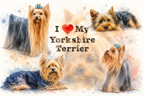 Yorkshire Terrier Art Print