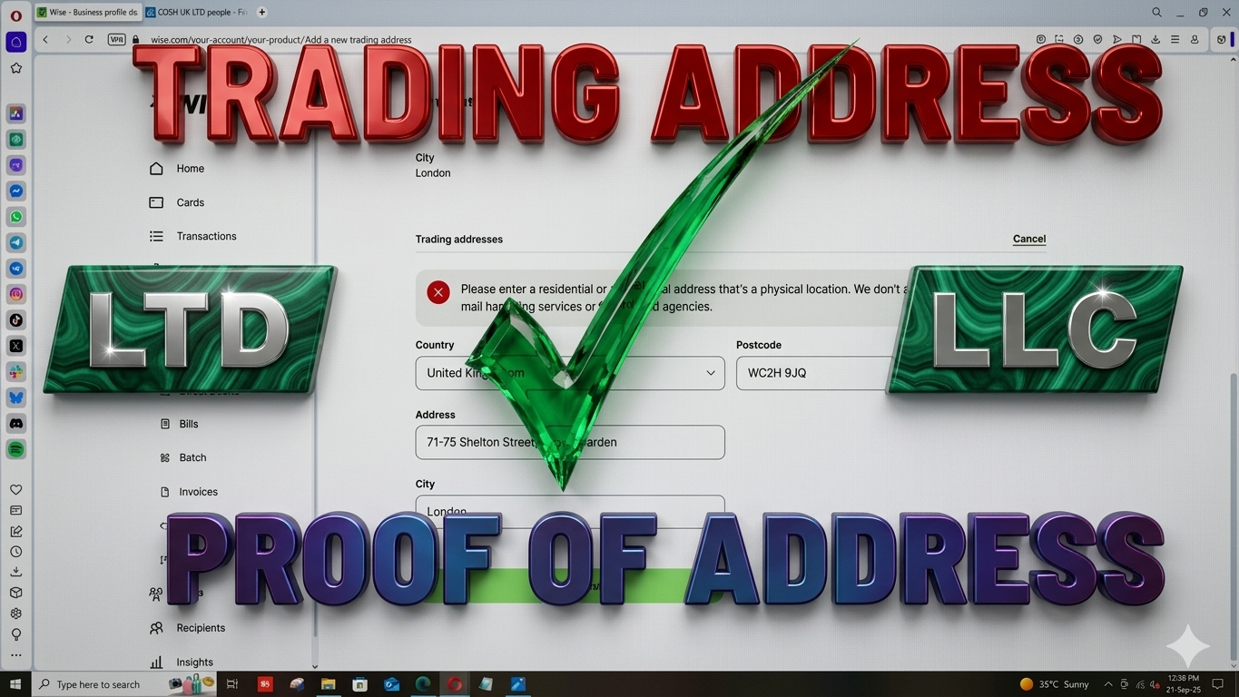 Wise Trading Address Issue solved | How to Solve Wise Trading Address Problem 2026