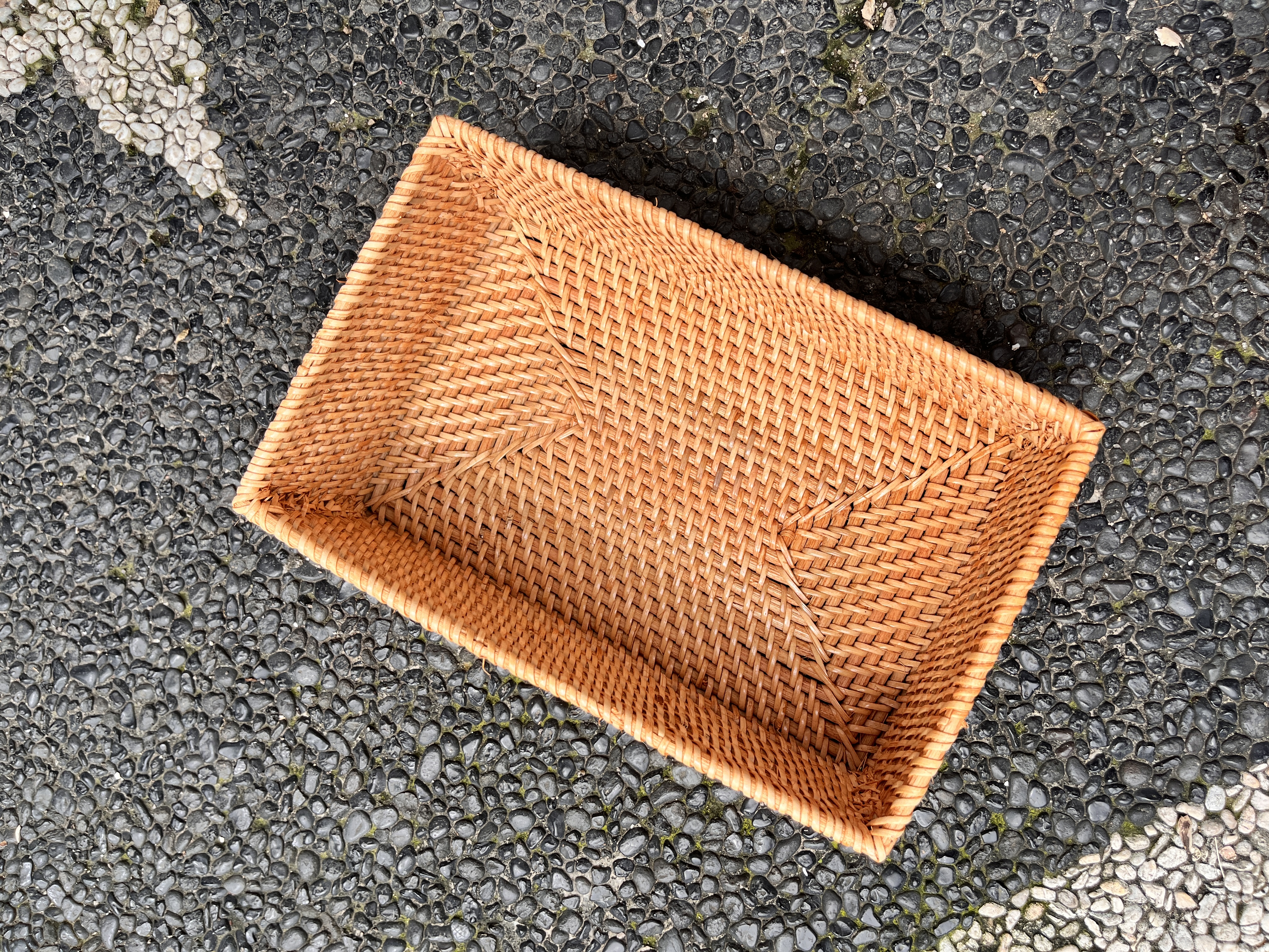 Woven Rectangular Basket