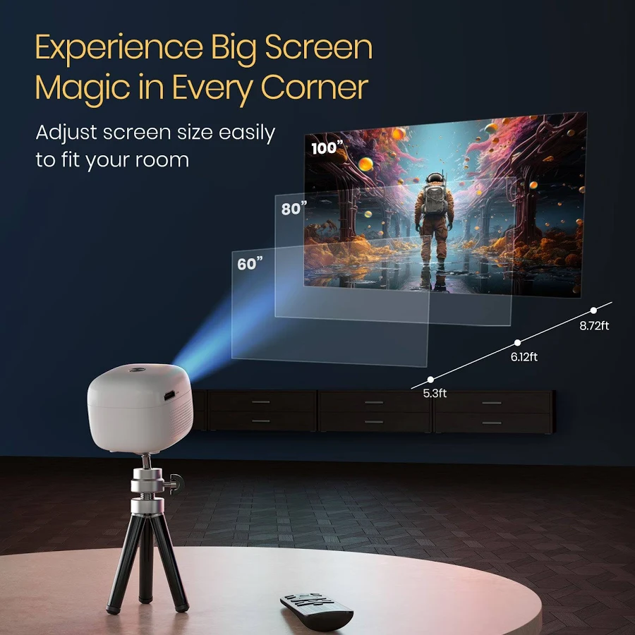 Portronics Pico 14 Portable Smart LED Projector