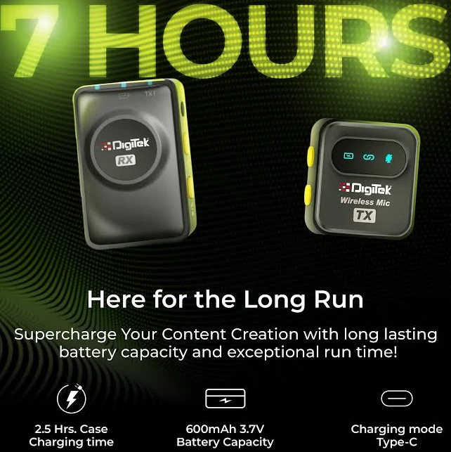 Digitek DWM-118 2-in-1 Wireless Microphone