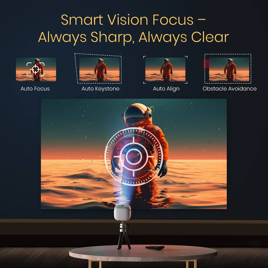 Portronics Pico 14 Portable Smart LED Projector