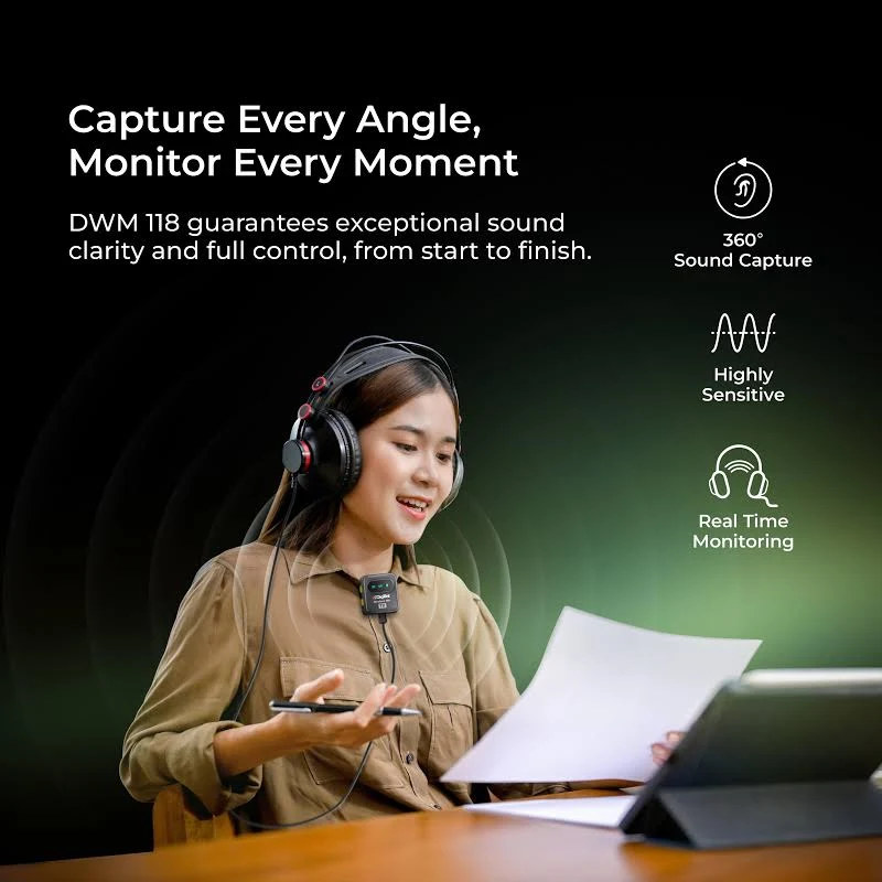 Digitek DWM-118 2-in-1 Wireless Microphone