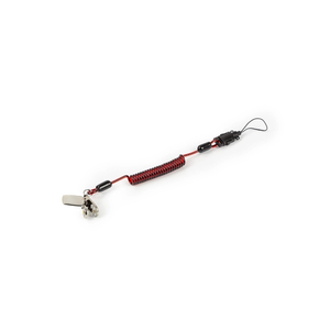 Coil E-Tether With Steel Clamp - 0.5kg / 1.1lb