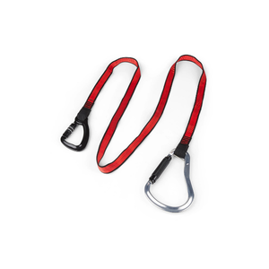 Webbing Tether Heavy-Duty Dual-Action Carabiner - 36.3kg / 80lb