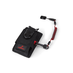 Adjustable Two-Way Radio Holster with Coil E-Tether & E-Catch - 0.5kg / 1.1lb