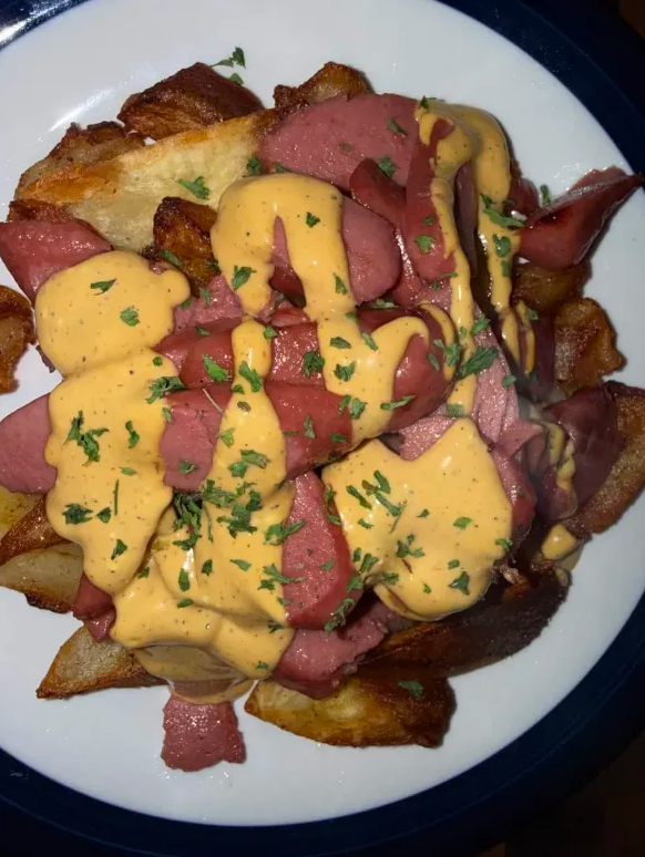 Peruvian Salchipapas