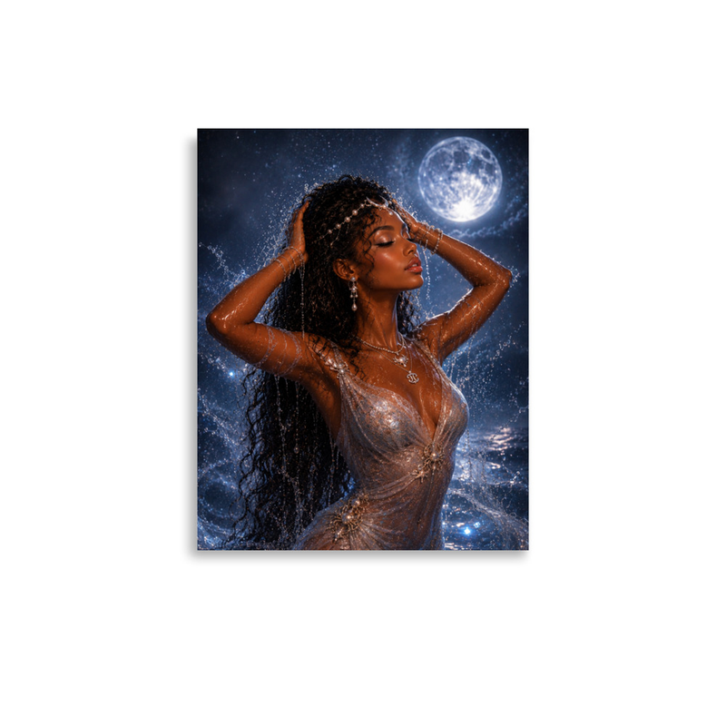 "Sacred Tides" | Cancer Inspired Poster