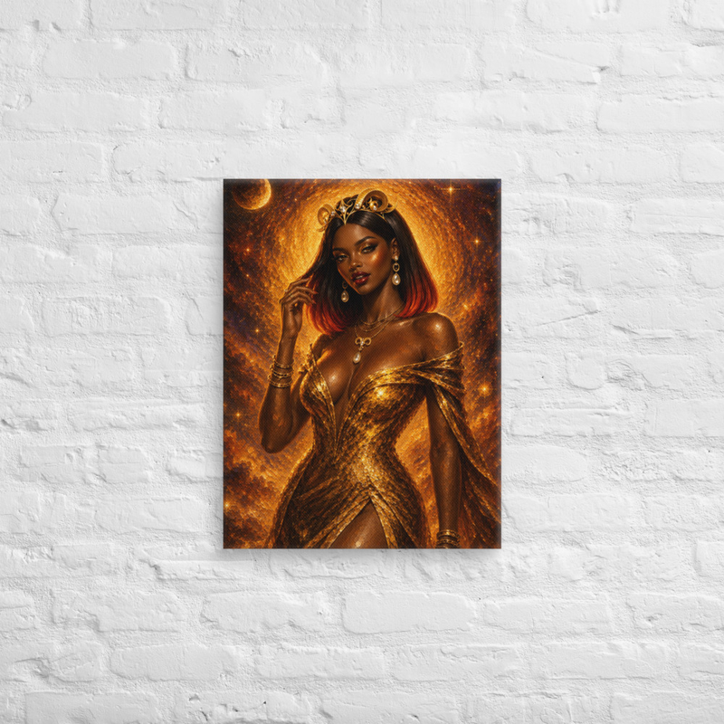 "Regal Ascension" | Aries Inspired Canvas Print