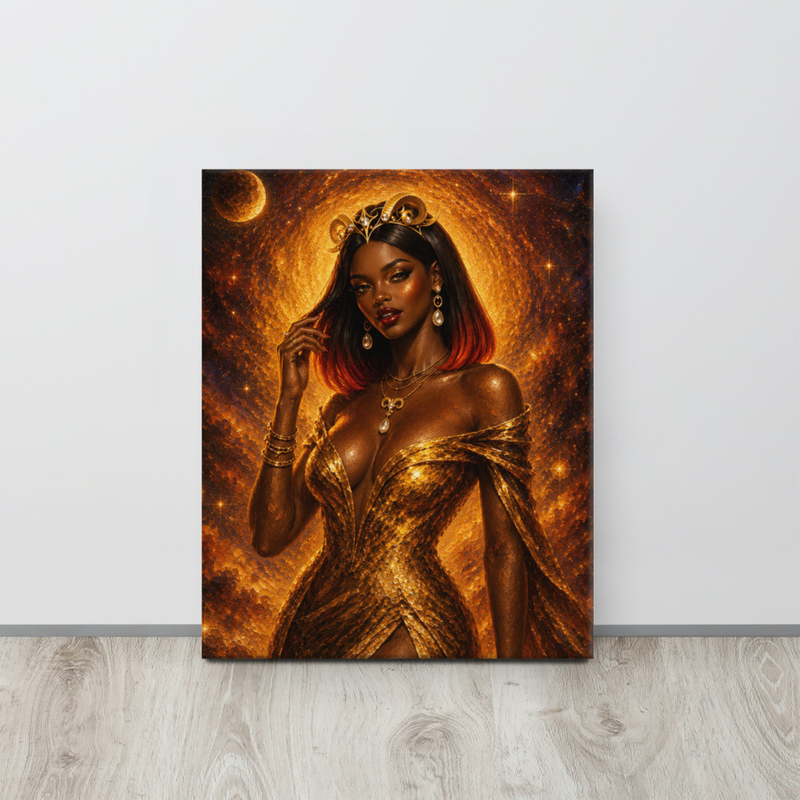 "Regal Ascension" | Aries Inspired Canvas Print