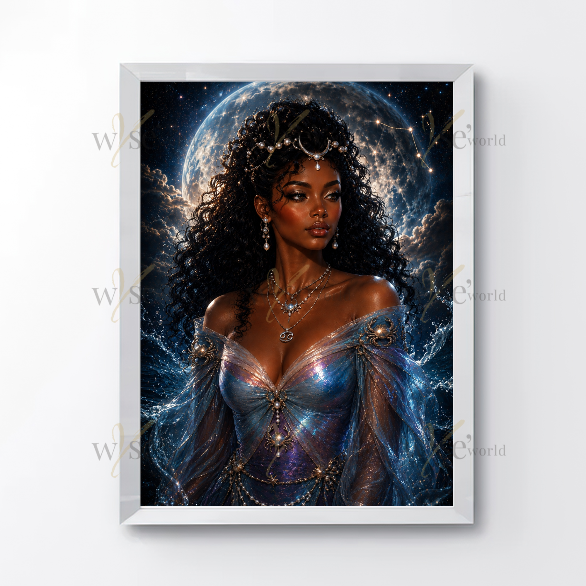 "Power in Softness" | Cancer Digital Art