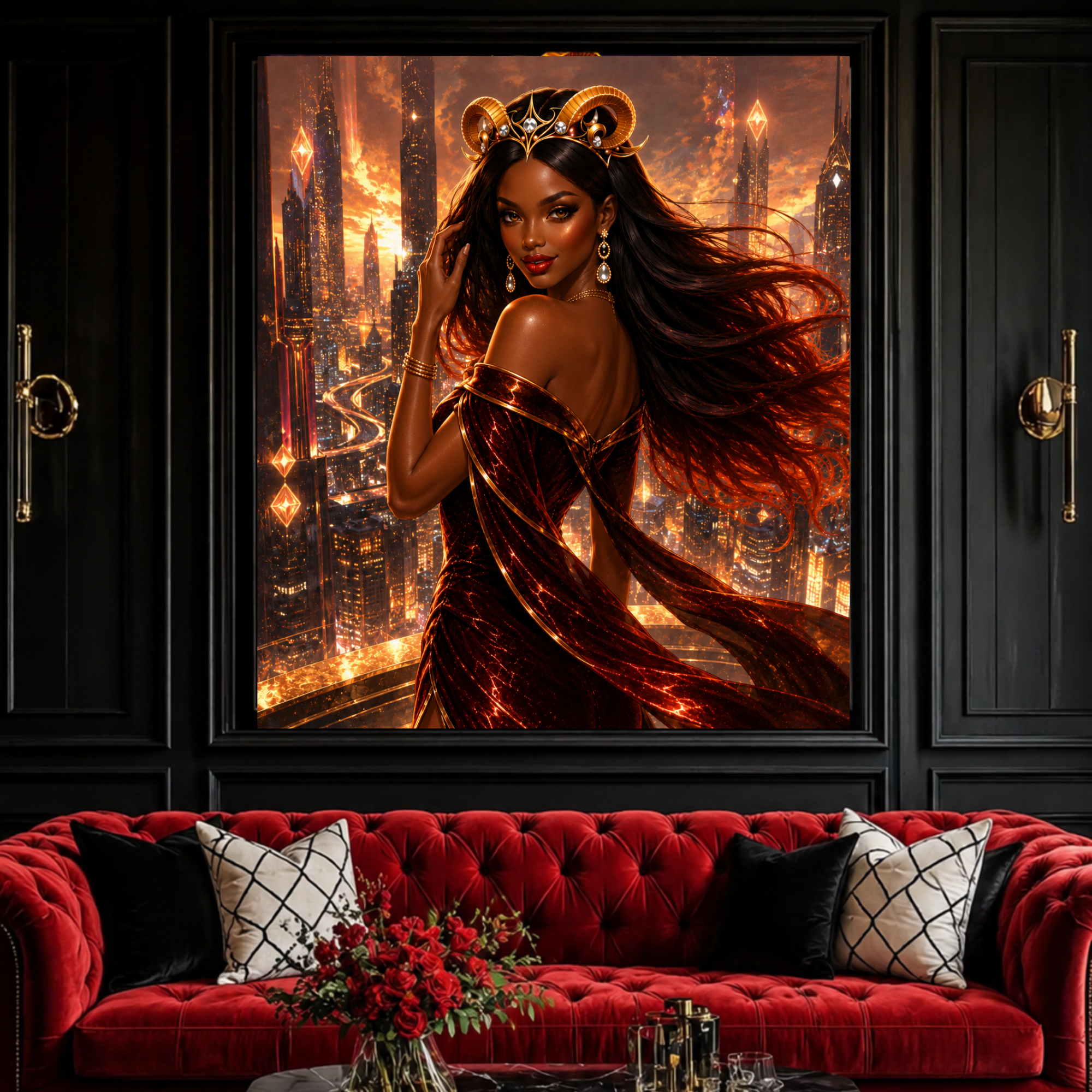 "Last Look Back" | Aries Digital Art