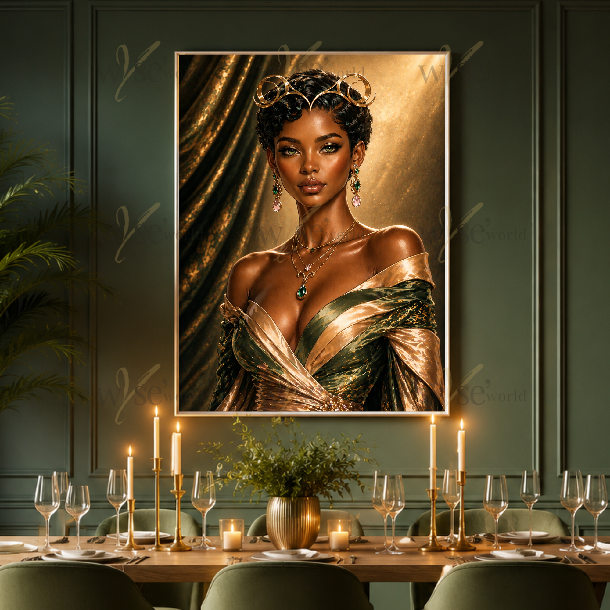 "Velvet Queen" | Taurus Digital Art