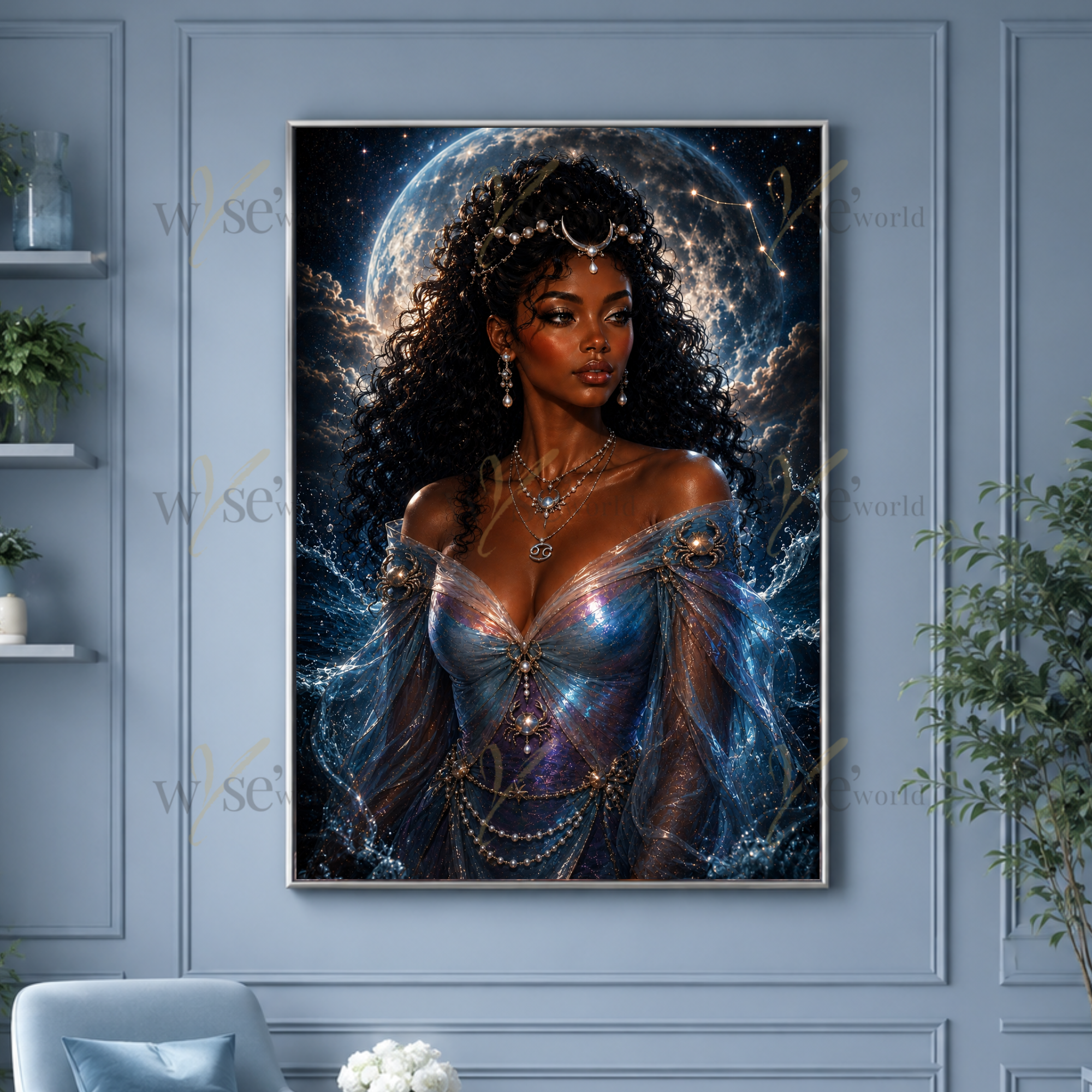 "Power in Softness" | Cancer Digital Art