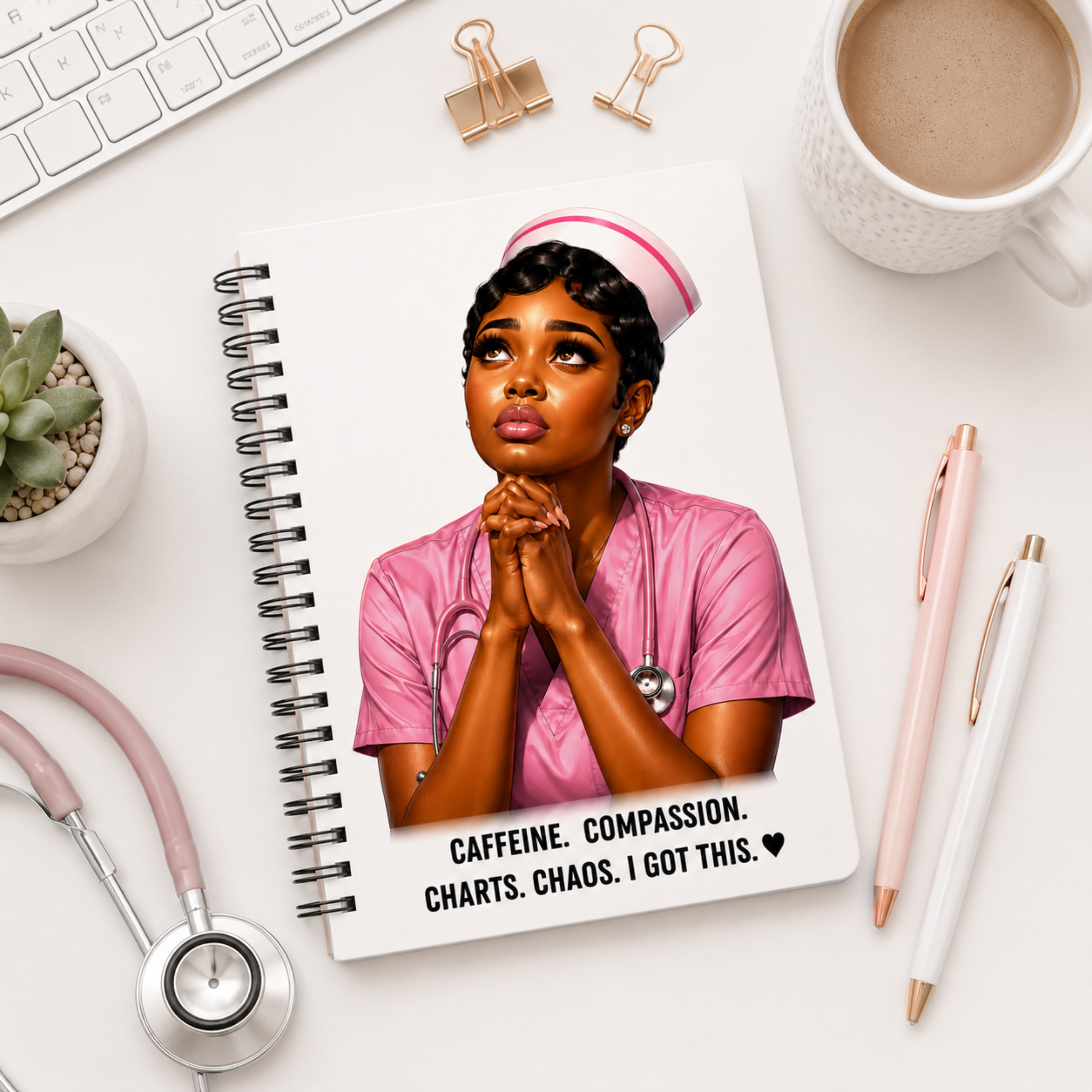 "Black Nurse Life" | Clip Art Bundle